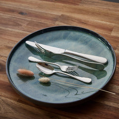 Juego de cubiertos Amefa Sierra 6 personas | Cocina de 24 piezas de acero inoxidable 18/10 Naty Shop