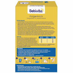 2 Folgemilch (4 x 500 g), cada 6 meses, con vitamina C y D, omega-3 (DHA), altersgerecht sättigend