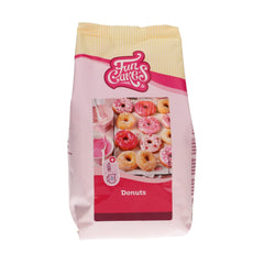 Funcakes Mix Für Donuts, Backen Sie Ganz Einfach Ihre Eigenen Donuts Zu Hause in Der Friteuse Oder Im Ofen, Halal. 500 G. Naty Título predeterminado de la tienda