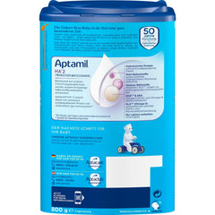 Aptamil HA 2 – Fórmula de continuación después de 6 meses, con Omega 3 y 6, DHA, ARA y ALA, Sin lactosa, Sin aceite de palma, Papillas, Leche en polvo, 1 x 800 g (Paquete de 4)