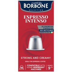Caffee Borbone Espresso Intensity 9/10 Nespresso Compatible 10 Coffee Capsules