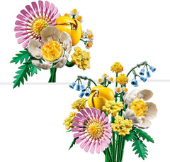 LEGO Botanicals Ramo de Verano Pequeño - Set de Construcción de Flores Artificiales - Incl. campanillas, ranúnculos y tulipanes - Idea de regalo para mujeres, madres y hombres - 10347 Juegos de construcción Besuche den LEGO-Store