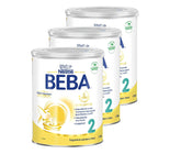 Nestlé BEBA 2 Leche de continuación en polvo a partir del 6º mes, con complejo 5 HMO, solo lactosa, sin aceite de palma, paquete de 3 (3 X 800G) Mother and Child Naty Shop A partir del 6º mes 3 x 800 gramos