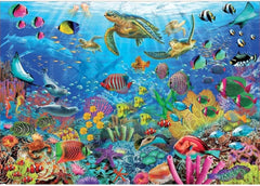 Educa - Puzzle 1000 piezas para adultos | Mundo submarino, puzzle 1000 piezas para adultos y niños a partir de 14 años, animales marinos, puzzle de naturaleza (19266) Puzzle Naty Shop