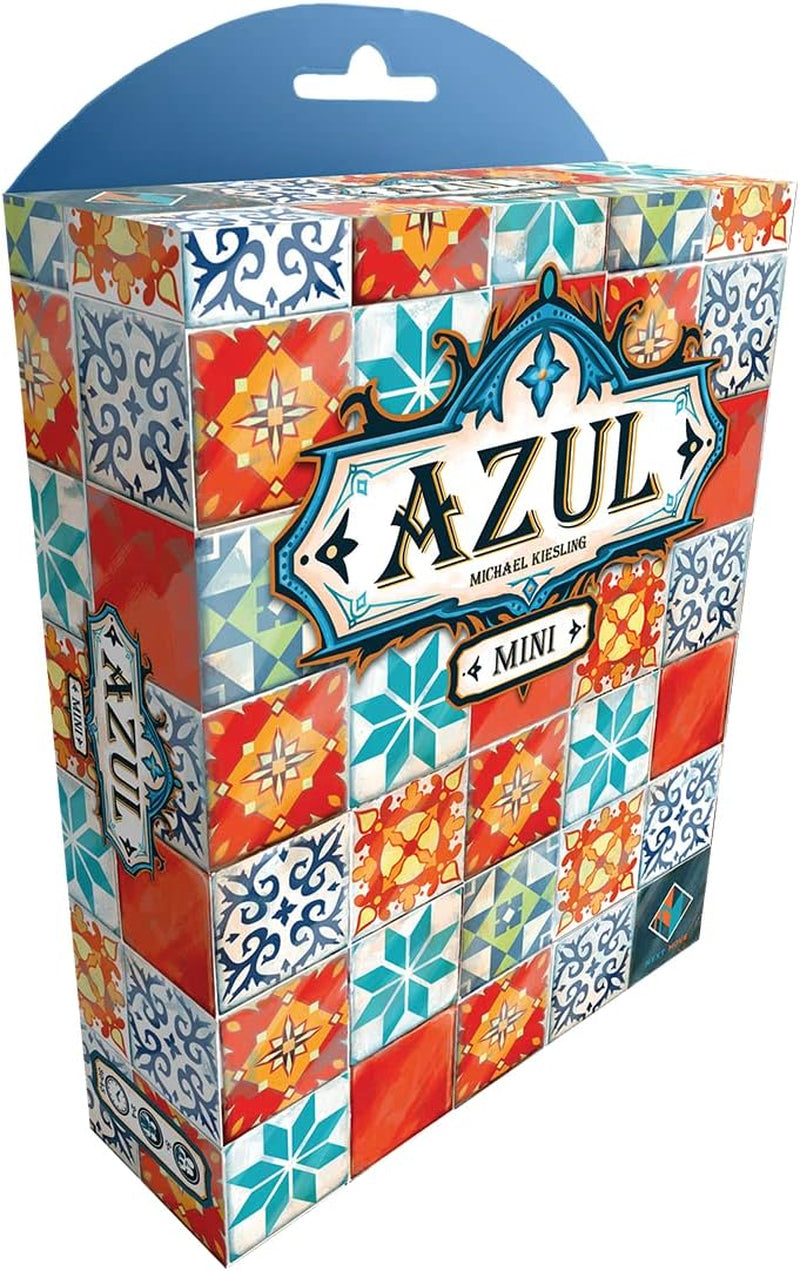 Next Move Games, Azul Mini, juego familiar, juego de mesa, 2-4 jugadores, mayores de 8 años, 30-45 minutos, alemán
