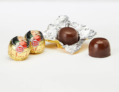 Mozart Barroco - Auténticas bolas de turrón de mazapán y chocolate amargo de Mozart, 12 piezas, 1 x 240 g (paquete de 5)