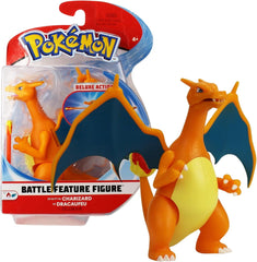 Pokémon PKW0368 - Figura característica de batalla - Figura móvil oficial de Glurak Figuras de acción de 11,5 cm Título predeterminado de la tienda Naty