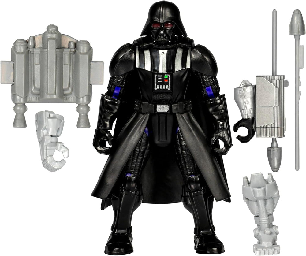 Star Wars Mixmashers Darth Vader Figura de acción y accesorios de lujo personalizables Mix-And-Match Figuras de acción Título predeterminado de Naty Shop