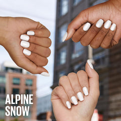 Maybelline New York Super Stay Ink Bonder 940 Alpine Snow - esmalte de uñas de larga duración para uñas fuertes y color intenso, 12,3 ml