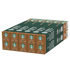 STARBUCKS House Blend by Nespresso, Mittlere Röstung, Kaffeekapseln 10 x 10 (100 Kapseln)