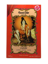 Henné Colour Henna Powder Copper 100 g Vopsea pentru par Naty Shop Roșu 100 G (1 pachet)