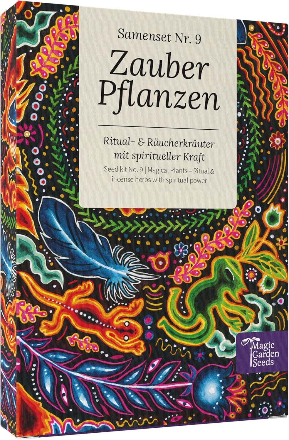 Magic Garden Seeds - Plantas Encantadas con 6 Hierbas Mágicas: Ajenjo, Ajenjo, Mandrágora y Más - Plantas de Incienso para Cultivar Tú Mismo y Regalar