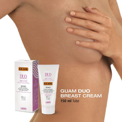 Guam, Duo Seno, Crema reafirmante, elasticidad e hidratación para la piel del pecho, 150 ml Cosmética y Belleza Naty Shop