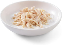 Hrană umedă pentru pisici adulte, fileuri de pui în fileuri și jeleu 100% natural, pachet de 6 cutii x 85 g