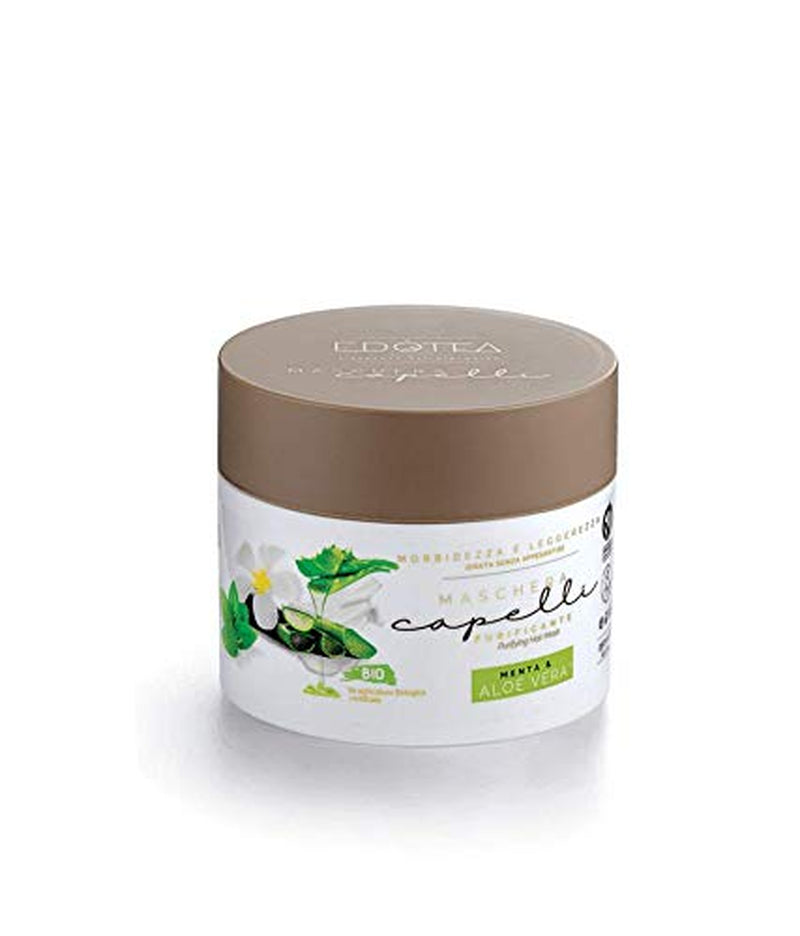 Mască de păr clarificatoare mentă organică & aloe vera 250 ml Masca de par Naty Shop Titlu implicit