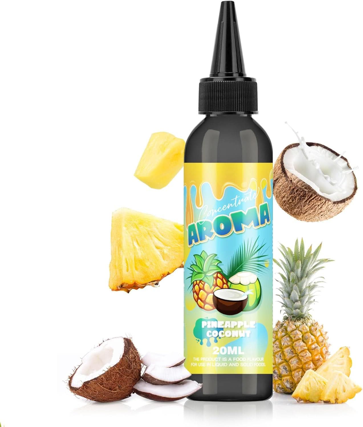 Aromă alimentară ananas nucă de cocos 20 ml Arome Naty Shop Ananas - Cocos