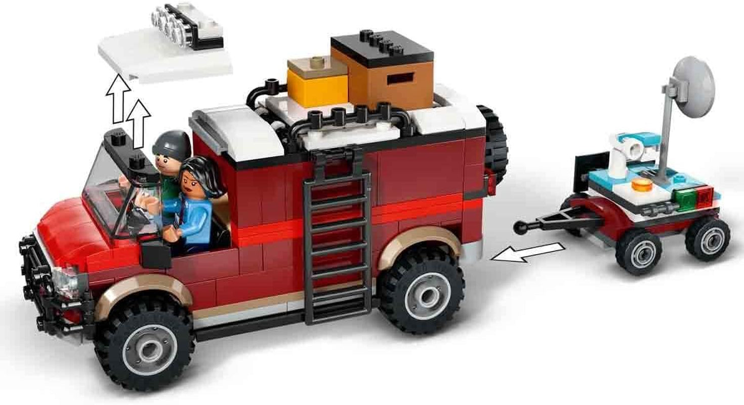 LEGO Jurassic World Dinosaur Missions: Discovery Of The Stegosaurus, Adventure Playset pentru băieți și fete de la 6 ani în sus, cadou pentru fanii lui Ben și Sammy 76965 Seturi de constructie Besuche den LEGO-Store