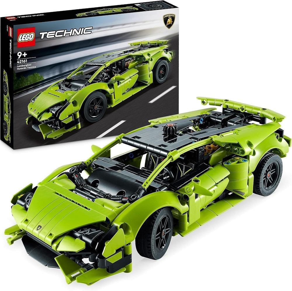 LEGO 42161 Technic Lamborghini Huracán Tecnica Kit de modelo de coche de juguete Set de construcción de coches de carreras para niños niñas Colección de aficionados a los deportes de motor Juegos de construcción de regalo Besuche den LEGO-Store Single