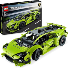 LEGO 42161 Technic Lamborghini Huracán Tecnica Kit de modelo de coche de juguete Set de construcción de coches de carreras para niños niñas Colección de aficionados a los deportes de motor Juegos de construcción de regalo Besuche den LEGO-Store Single