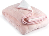 Emma Barclay Manta Sherpa Pesada, 127 X 152 cm, Rosa Rubor Emma Barclay Beds and Blankets Rosa Rubor 50X60" (127X152Cm)