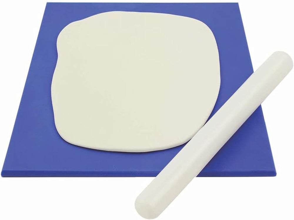 - Tablero Antiadherente Mediano -30x25cm, Azul