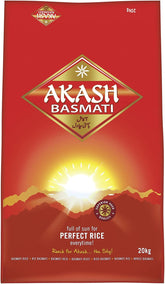 Arroz Akash Basmati, 1 paquete (1 x 20 kg)