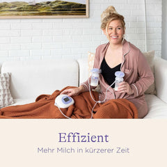 Sacaleches eléctrico Lansinoh 2 en 1 - pantalla LCD iluminada - extracción en uno o ambos lados - ajustable individualmente - más leche en menos tiempo Accesorios Alimentación y Lactancia Bebe Naty Shop