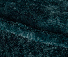 Gözze - Manta cómoda y vivaz de mármol, 150 x 200 cm - Camas y mantas de color petróleo Besuche den Gözze-Store