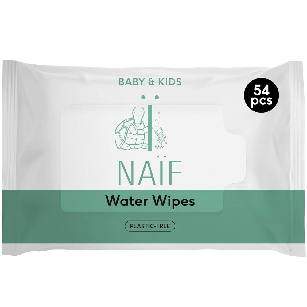 Naïf Plastikfreie Feuchttücher 54 Stück (1Er X 54 Stück) - Für Babypo, Körper Und Gesicht - Naturichen Inhaltsstoffen Naty Shop