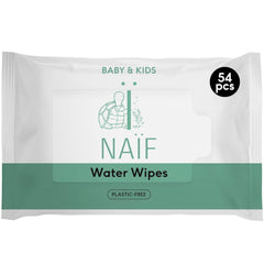 Naïf Plastikfreie Feuchttücher 54 Stück (1Er X 54 Stück) - Für Babypo, Körper Und Gesicht - Naturichen Inhaltsstoffen Naty Shop