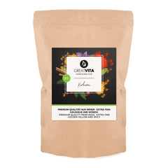 GreatVita Bio Cúrcuma en polvo, 1000 g finamente molida, 100 por ciento natural