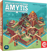 Game Factory 646044 Una ciudad para Amytis Juego de duelo adictivo Juego de táctica para 2 jugadores Edades 10+ Juego de mesa para 2 jugadores Juego de fiesta