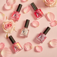 Esmalte de uñas nro. 39 Rojo Geranio, con efecto 10 días, dura hasta 10 días sin retoques ni lámpara UV, para unas uñas cuidadas y brillantes.