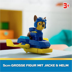 PAW PATROL Chase Action Pup Mini avión de rescate con alas plegables, juguete para niños de 3 años, figuras de acción Naty Shop
