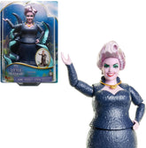 Mattel DISNEY Ariel Mica Sirenă - Ursula cu tentacule, colier detașabil și coc lavandă pentru distracție nesfârșită de coafare, potrivit pentru copiii cu vârsta de 3 ani și peste, HLX12