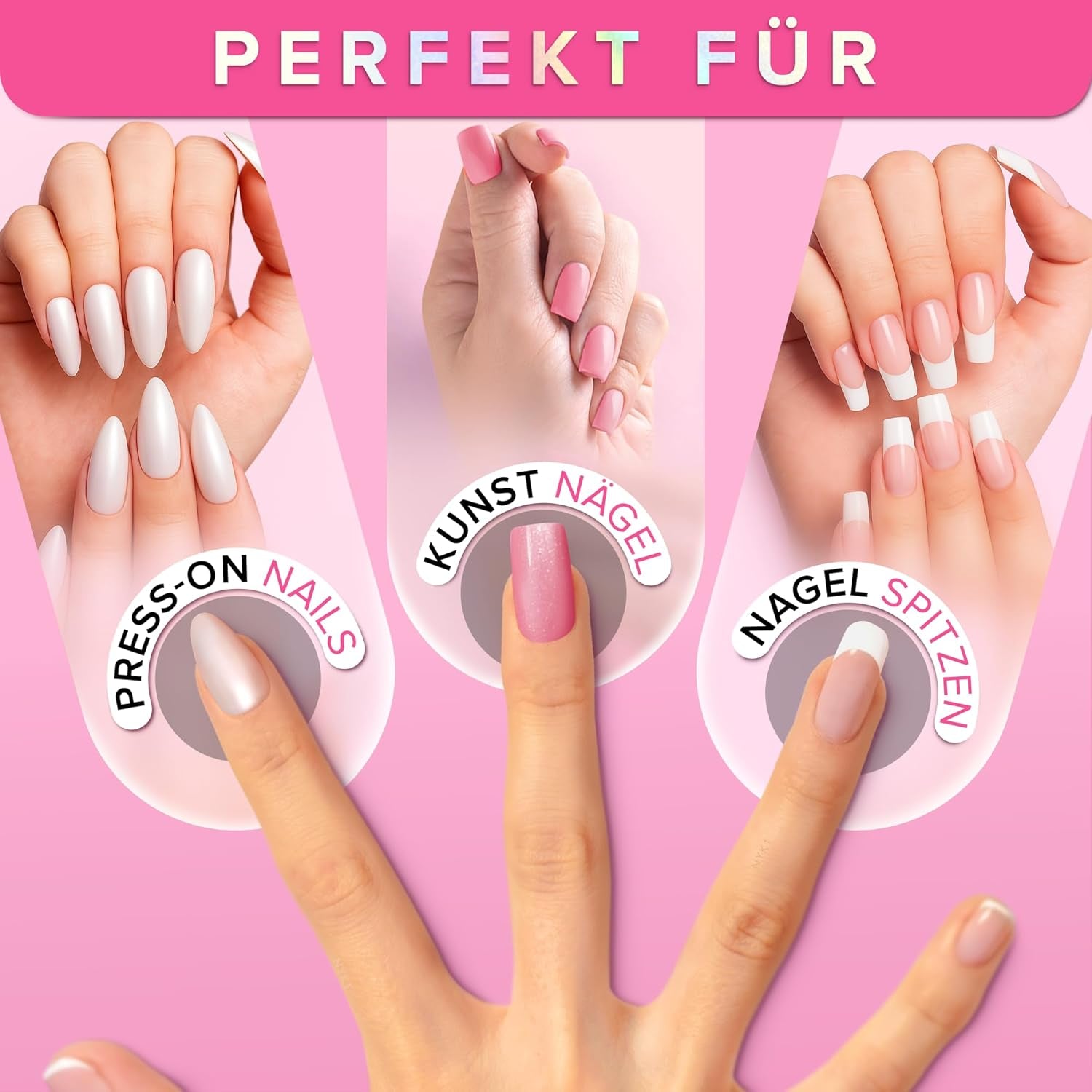 NYK1 Nailbond Lipici pentru unghii artificiale Extra puternic (8ml) Lipici pentru unghii cu pensulă pentru vârfuri, unghii prin presare și unghii acrilice Lipici pentru unghii - Lipici pentru unghii crăpate Lipici antifungic pentru unghii