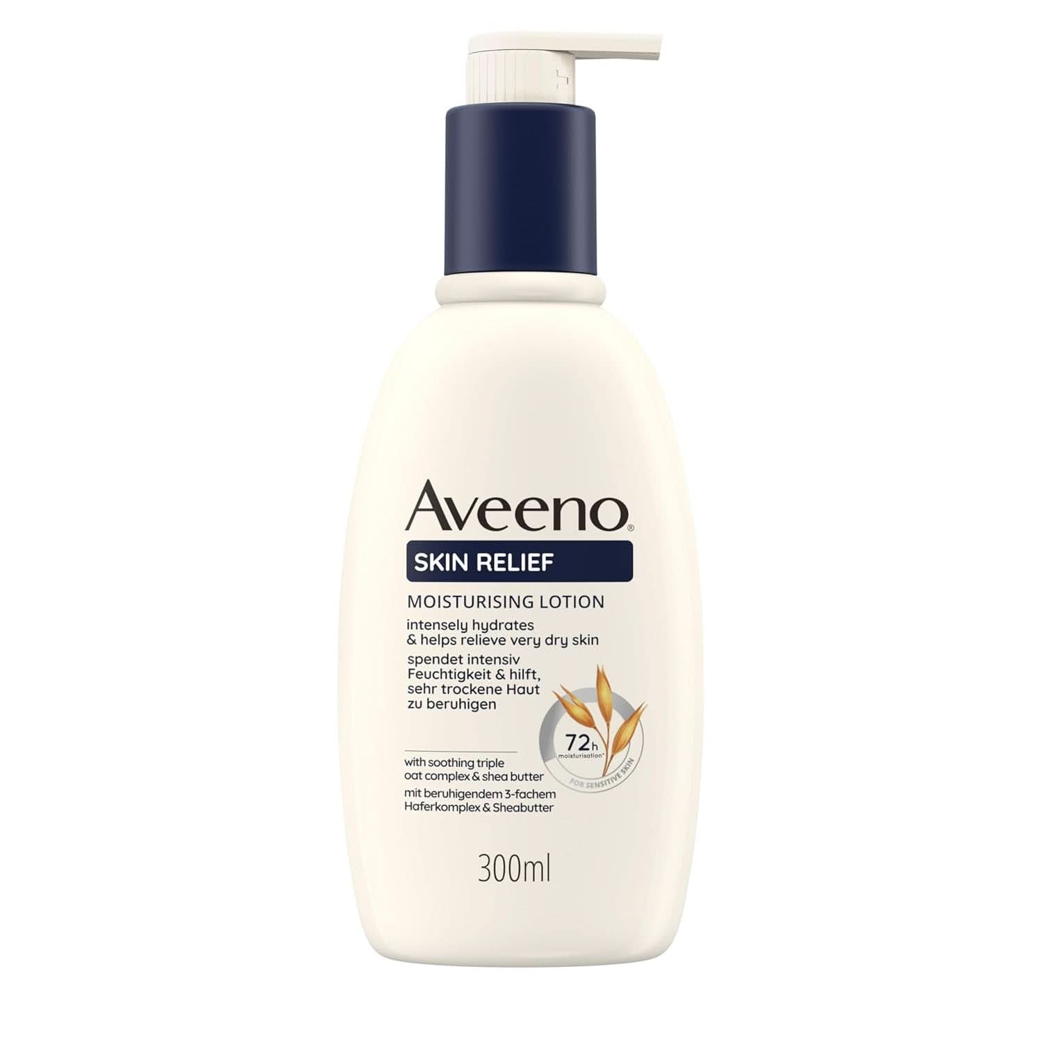 Aveeno Daily Moisturising Body Lotion, 300 ml Cosmetice si Infrumusetare Naty Shop Pentru pielea uscată și sensibilă