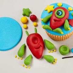 Fondant negru 1 kg - gata de rulat, perfect pentru acoperirea și decorarea prăjiturilor, cupcakes și biscuiților - negru - 1 kg Pasta de zahar Naty Shop