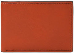 Fossil Steven Casual, 11.43 cm L x 1.27 cm l x 7.62 cm H Portofel Barbati Naty Shop Portocaliu