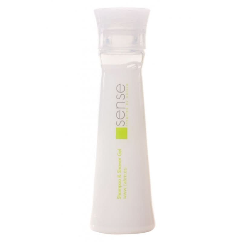 Gel hotelero mixto (champú y gel de ducha) Sense 25 ml, caja 195 piezas Naty Shop Hotel Cosmetics