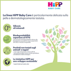 HiPP Baby Care Șampon cu balsam pentru copii, descurcă părul și protejează scalpul, pentru pielea sensibilă, cu extract natural de migdale organice, 1 x 200 ml Copii - Baie si Skincare Naty Shop