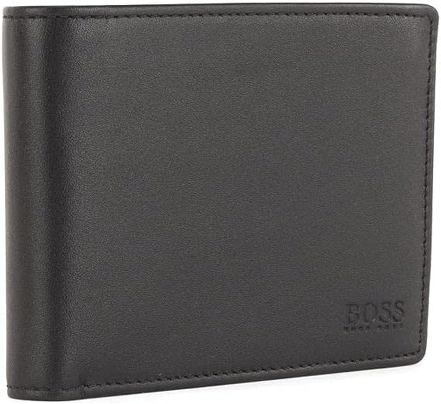 Hugo Boss bărbați Arezzo articole sportive, negru, 12 cm UE Portofel Barbati Naty Shop