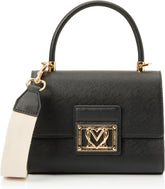 Love Moschino Ladies BORSA A Mano, Nero BORSA A Mano, Nero Genti Femei Naty Shop Titlu implicit