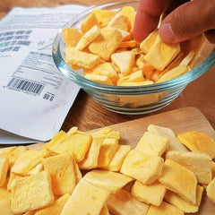 Mango liofilizat | Fără zahăr adăugat Mango liofilizat | Mango liofilizat Mango fructe Mango uscat | Mango uscat Fructe uscate fără aditivi | Mango uscat ZingyZoo (100g) Produse deshidratate Naty Shop