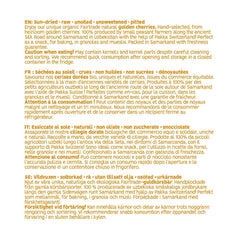 PAKKA - Cireșe de aur uscate la soare Organic Fairtrade 500g, cireșe galbene colectate sălbatice, neulei, neîndulcite, direct de la micii fermieri din Samarkand, Uzbekistan, vegan, 500g (1 pachet) Produse deshidratate Naty Shop