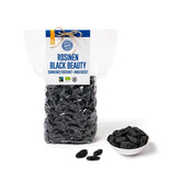 PAKKA - Organic Fairtrade Black Beauty Raisins 600gr, struguri organici, fără semințe, negri, uscați la soare, fără ulei, deci lipicioși, nesulfurați, direct de la micii fermieri din Samarkand în Uzbekistan Produse deshidratate Naty Shop Varianta 1: 600 G (pachet de 1)
