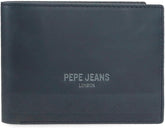 Portofel pentru bărbați Pepe Jeans, albastru, 11,5 x 8 x 1 cm, piele, protejat RFID, portofel cu buzunar pentru monede Portofel Barbati Naty Shop Titlu implicit