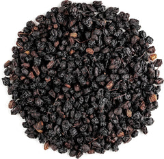 Sambuca neagră organică de soc - fructe de sambucus întregi - fructe de soc Produse deshidratate Naty Shop 200 G (1 pachet) Soc negru