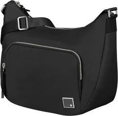 Samsonite Essentially Karissa - Geantă de umăr M, 36 cm, negru (Negru) Genti Femei Naty Shop Negru (negru) Geantă de umăr M