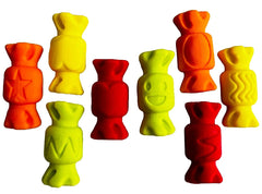 Juego de 8 decoraciones de azúcar comestible, Decoraciones de dulces de Sugar Paste Nati Shop